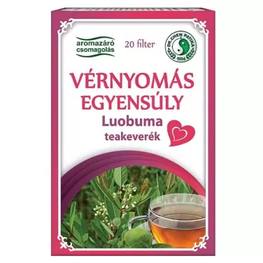 vérnyomás csökkentő tea luobuma 20x2g 40 g