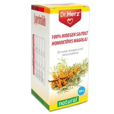 100% hidegen sajtolt homoktövis magolaj 50ml
