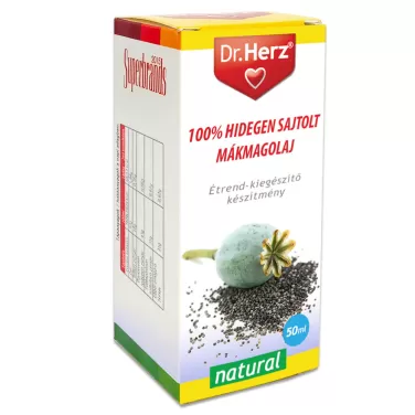 mákmagolaj 100% hidegen sajtolt 50 ml