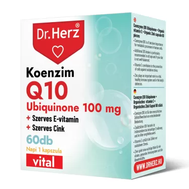 q10 koenzim 100mg kapszula 60 db