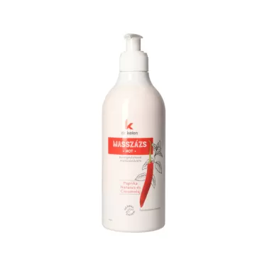 masszázskrém hot 500 ml
