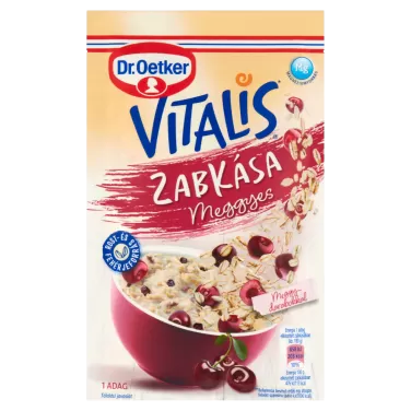 vitalis zabkása meggyes 55 g