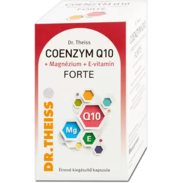 Coenzym q10+magnézium+e-vitamin forte kapszula 60 db