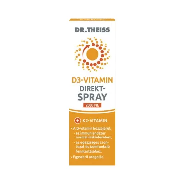 Dr.Theiss d3-vitamin direkt spray 2000 ne 20 ml