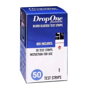 Drop One vércukorszint mérő tesztcsík 50 db