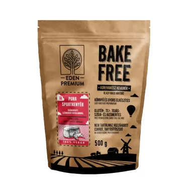 premium bake free puha sportkenyér csökkentett szénhidráttartalommal 500 g