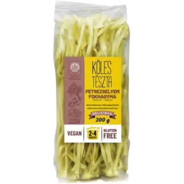 kölestészta szélesmetélt fokhagyma-petrezselyem 200 g