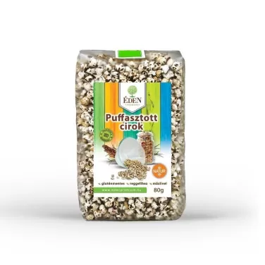puffasztott cirok natúr 80 g