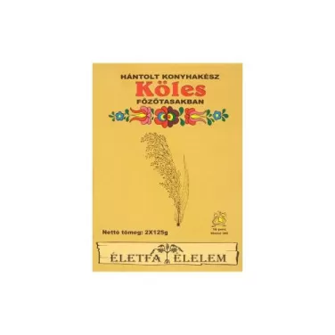 Életfa hántolt konyhakész köles főzőtasakban 250 g