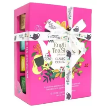 12 bio ajándék classic selyempiramis filteres teaválogatás 24 g