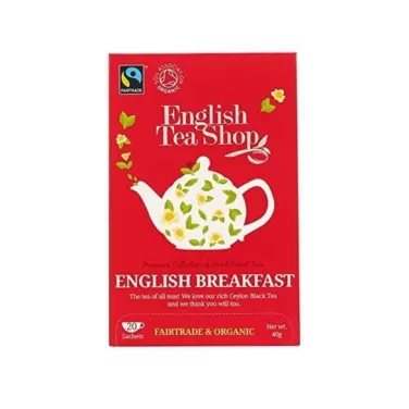 Bio english breakfast tea 20x2,5g 50 g