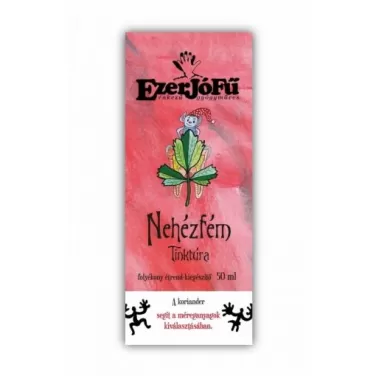 nehézfém tinktúra 50 ml