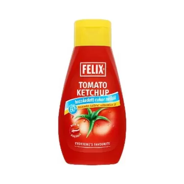 Felix kechup cukor nélkül 435 g