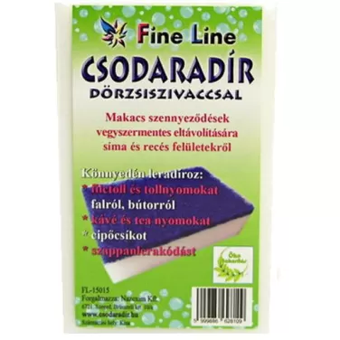 csodaradír dörzsiszivaccsal 1 db