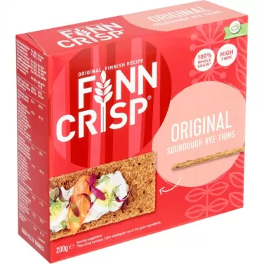 Finn Crisp vékony ropogós kenyér natúr 200 g