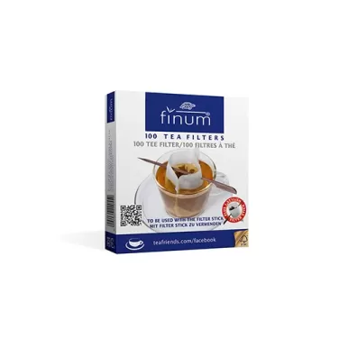 Finum papír teafilter pálcikával 100 db