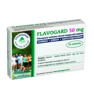 Flavogard 50 mg tabletta 30 db