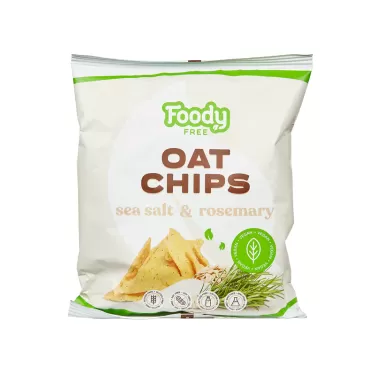 Free gluténmentes zab chips tengeri sóval és rozmaringgal 50 g