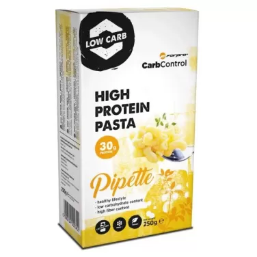tészta szarvacska csökkentett szénhidrát, extra magas fehérje tartalommal 250 g