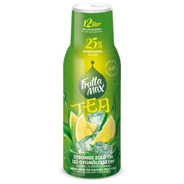 Bubble 12 citromos zöld tea gyümölcsszörp 500 ml