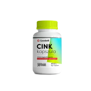 cink étrend-kiegészítő kapszula 60db