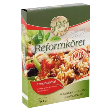 Green Farm reform köret mix kuszkusz hajdina vörölencse 160 g