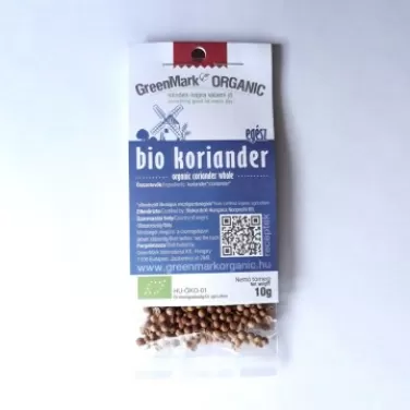 bio Koriander, egész, 10 g