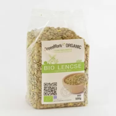 bio Lencse zöld 500g