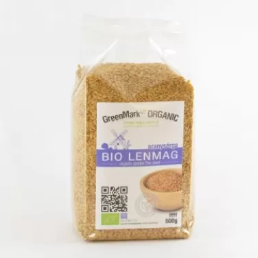 bio Lenmag aranysárga 500g
