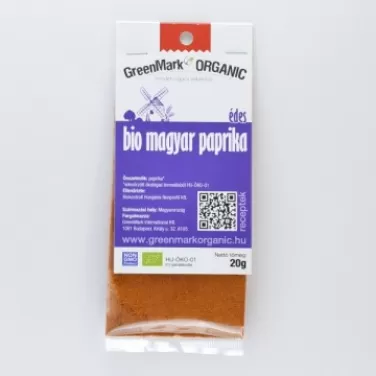 bio Magyar paprika, édes, 20 g