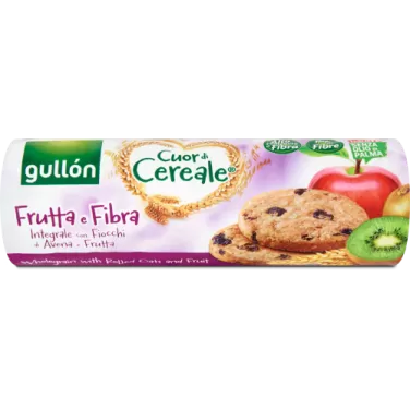 élelmi rostban gazdag gabonakeksz gyümölccsel 300 g