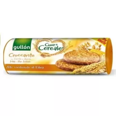 élelmi rostban gazdag gabonakeksz puffasztott rizzsel 265 g