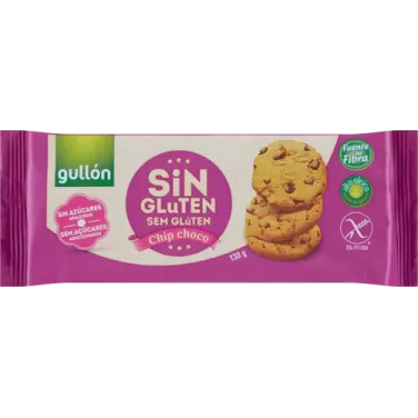 Gluténmentes keksz chip choco étcsokoládé darabokkal 130 g