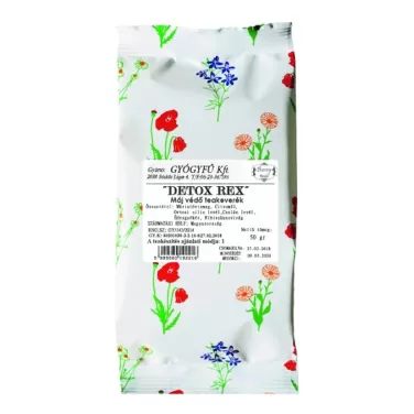 detox rex májvédő teakeverék 50 g