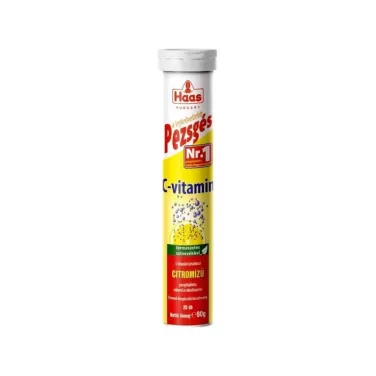Pezsgőtabletta c-vitamin 20 db