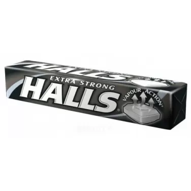 Halls cukor extra strong 34 g