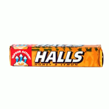 Halls cukor honey-lemon 34 g