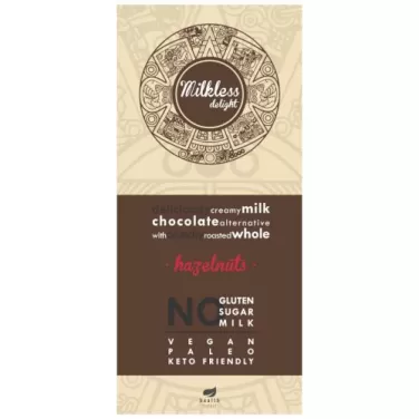 paleo milkless delight csokoládé mogyorós 80 g