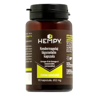 Hempy kendermagolaj lágyzselatin kapszula 90 db