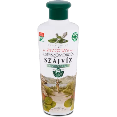 cserszömörcés szájvíz mentolos 250 ml