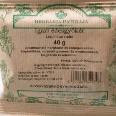 édesgyökér tea 40 g