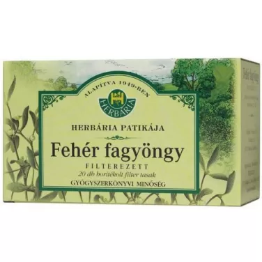 fehér fagyöngy tea 20x1g 20 g