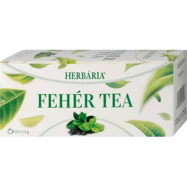 fehér tea filteres 25db