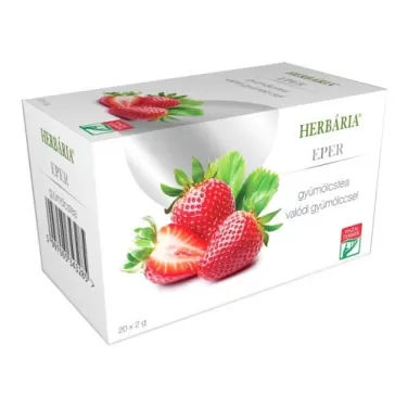 gyümölcstea epres filteres 40g