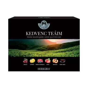 kedvenc teáim fekete tea válogatás 6x5 db