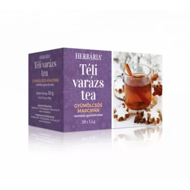 téli varázs gyümölcs-marcipán ízű tea 20x1,5g 30 g
