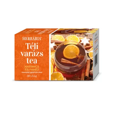 téli varázs narancs és fahéj ízű tea 20x1,5g 30 g