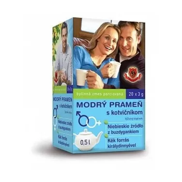 kék forrás királydinnyével tea 20x3g 60 g