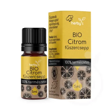 bio citrom fűszercsepp 5 ml
