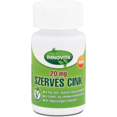 Szerves cink tabletta 60 db